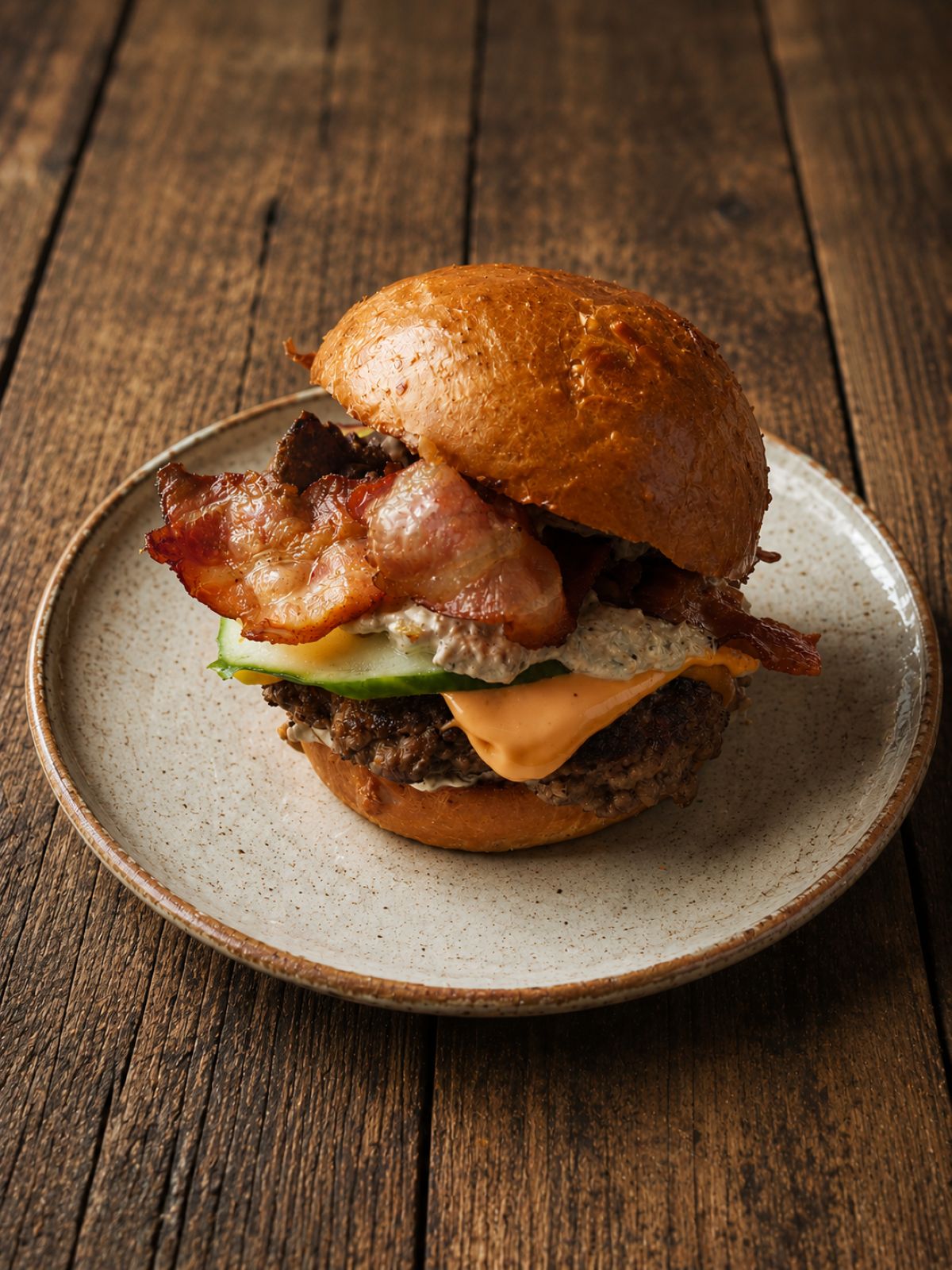 Hamburger gombakrémmel
