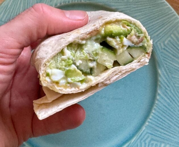 reggeli burrito - finom, gyors, egészséges