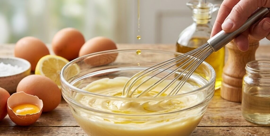 Homemade Mayonnaise Technique