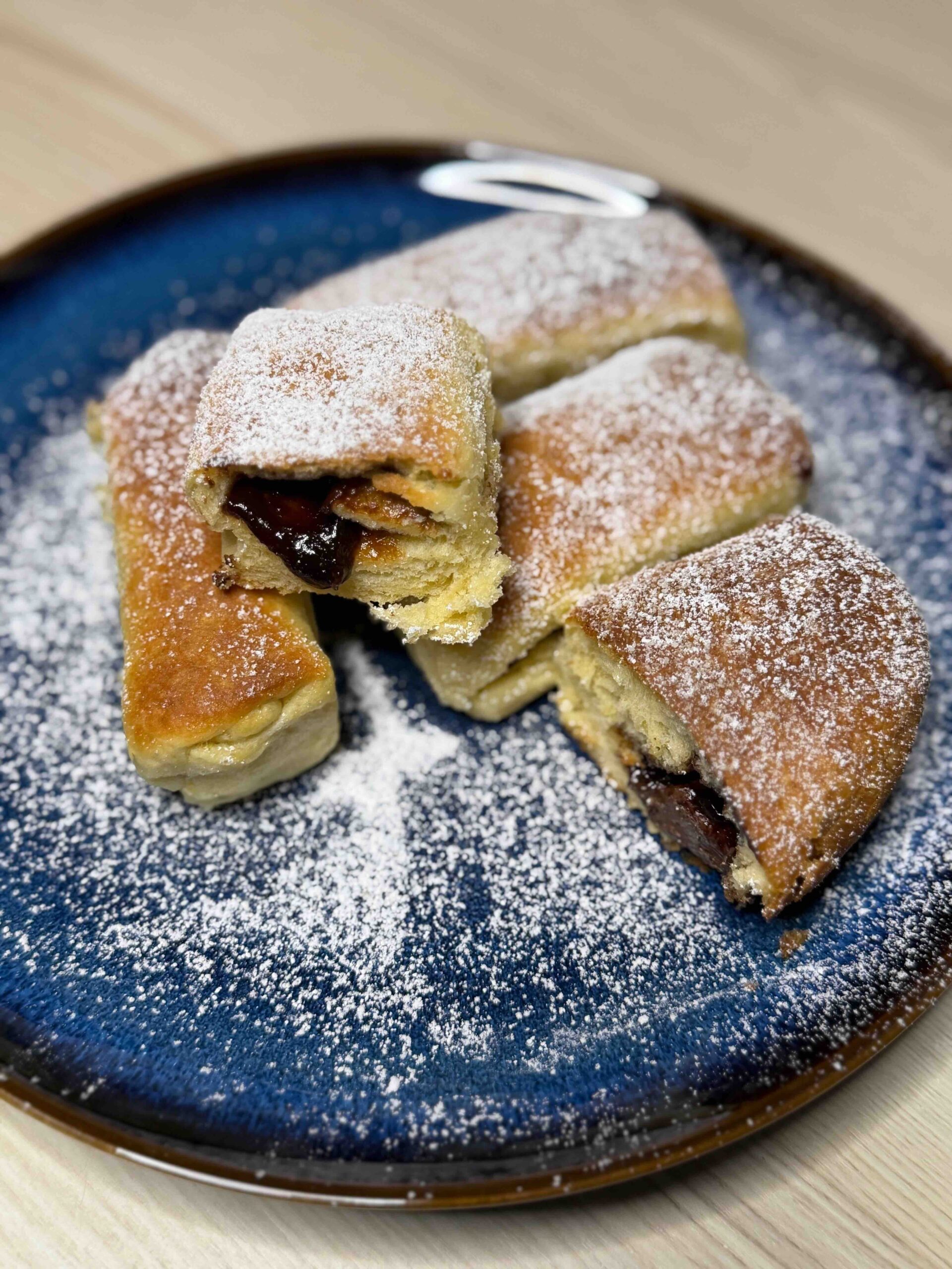 Plum Jam and Nutella Buns
