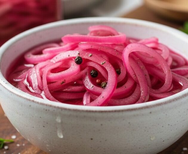 Quick Pickled Red Onions