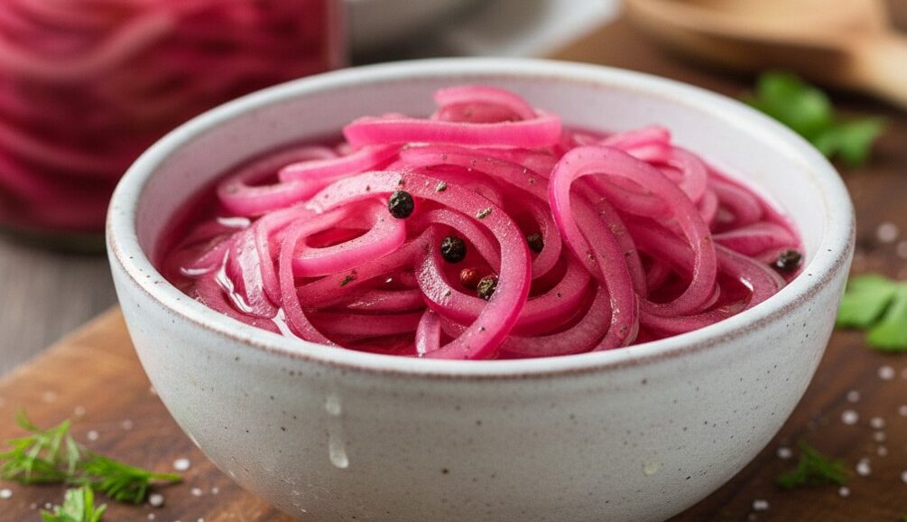 Quick Pickled Red Onions