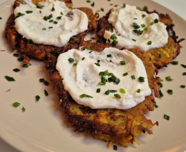 Rainbow Veggie Fritters