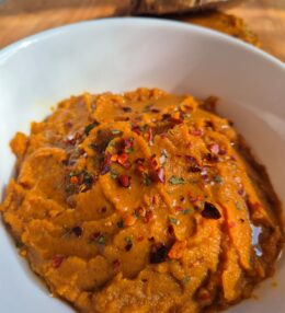 Krémes sült répakrém