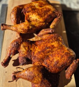 Smoked Spatchcock Chicken