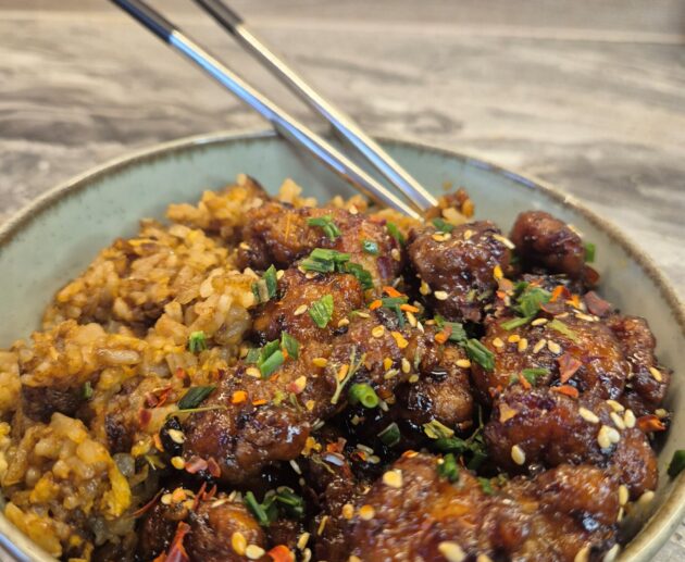 Sticky Sesame Chicken