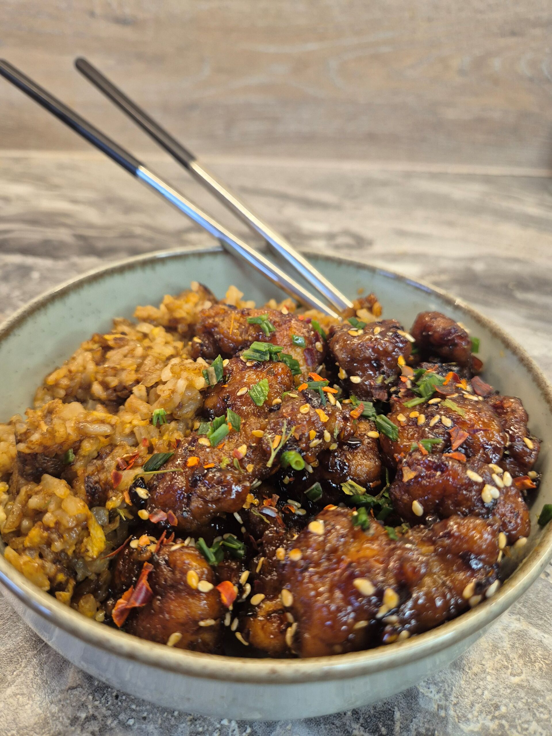 Sticky Sesame Chicken