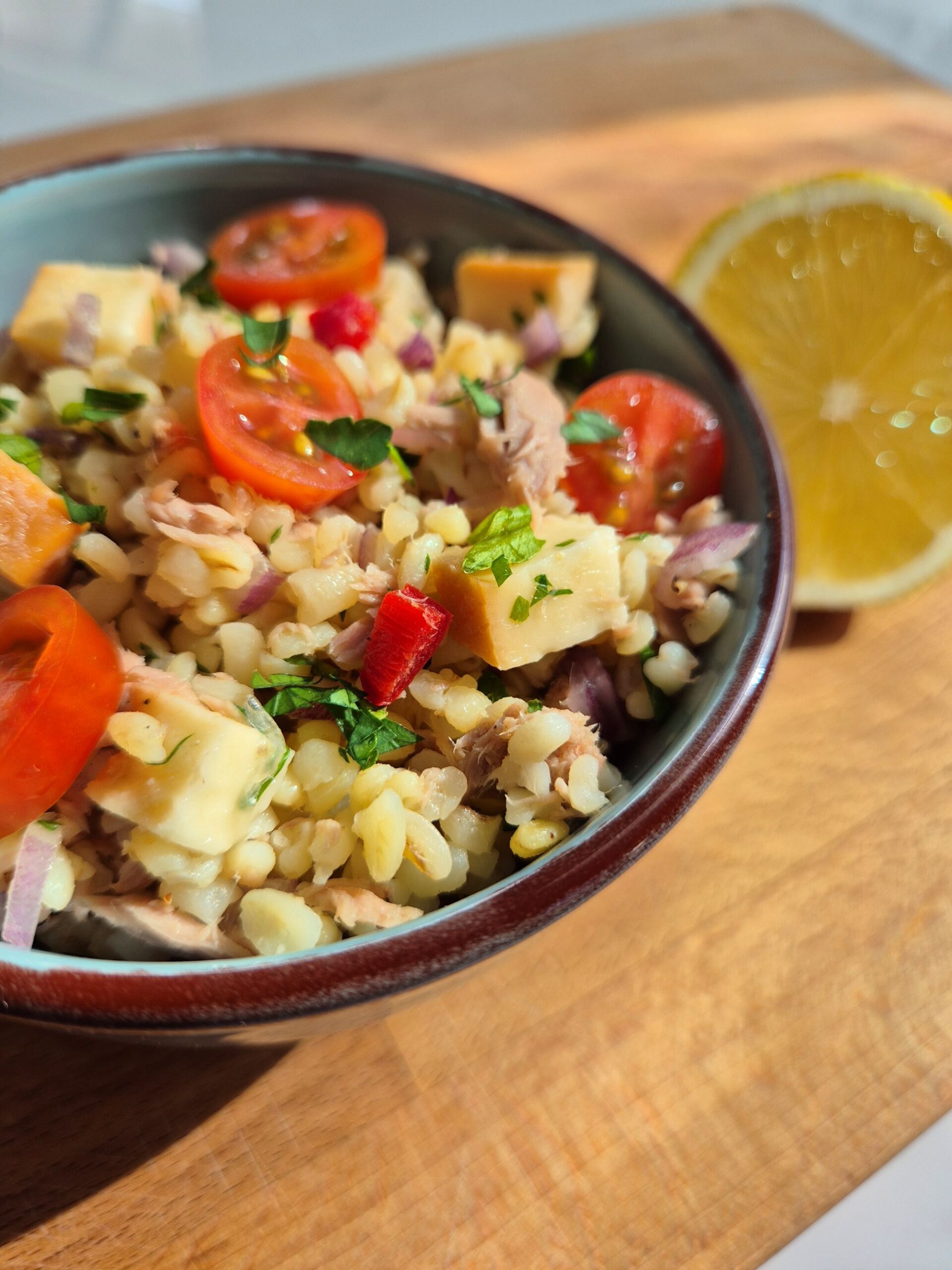 Tonhalas bulgursaláta