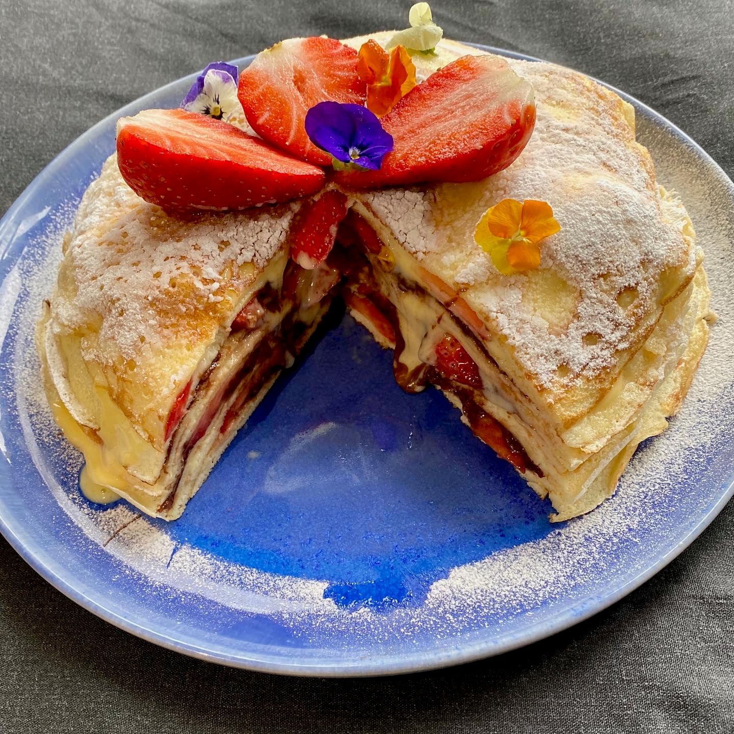 Fluffy Hungarian Pancake Cake