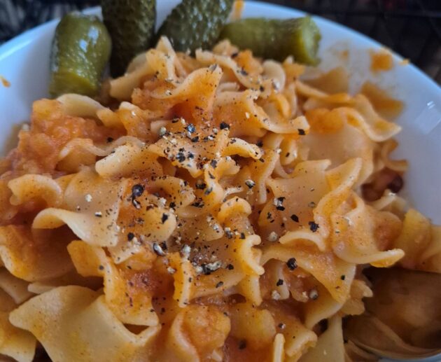 Hungarian potato pasta