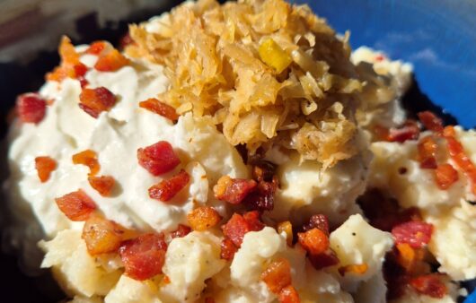 sheep cheese potato dumplings