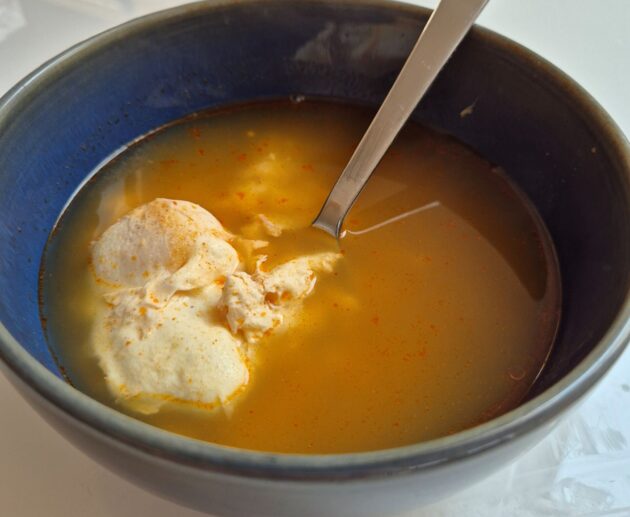 Authentic Hungarian Egg Soup