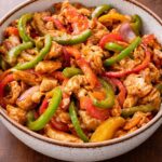 Authentic chicken fajitas