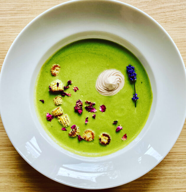 Avokádó krémleves