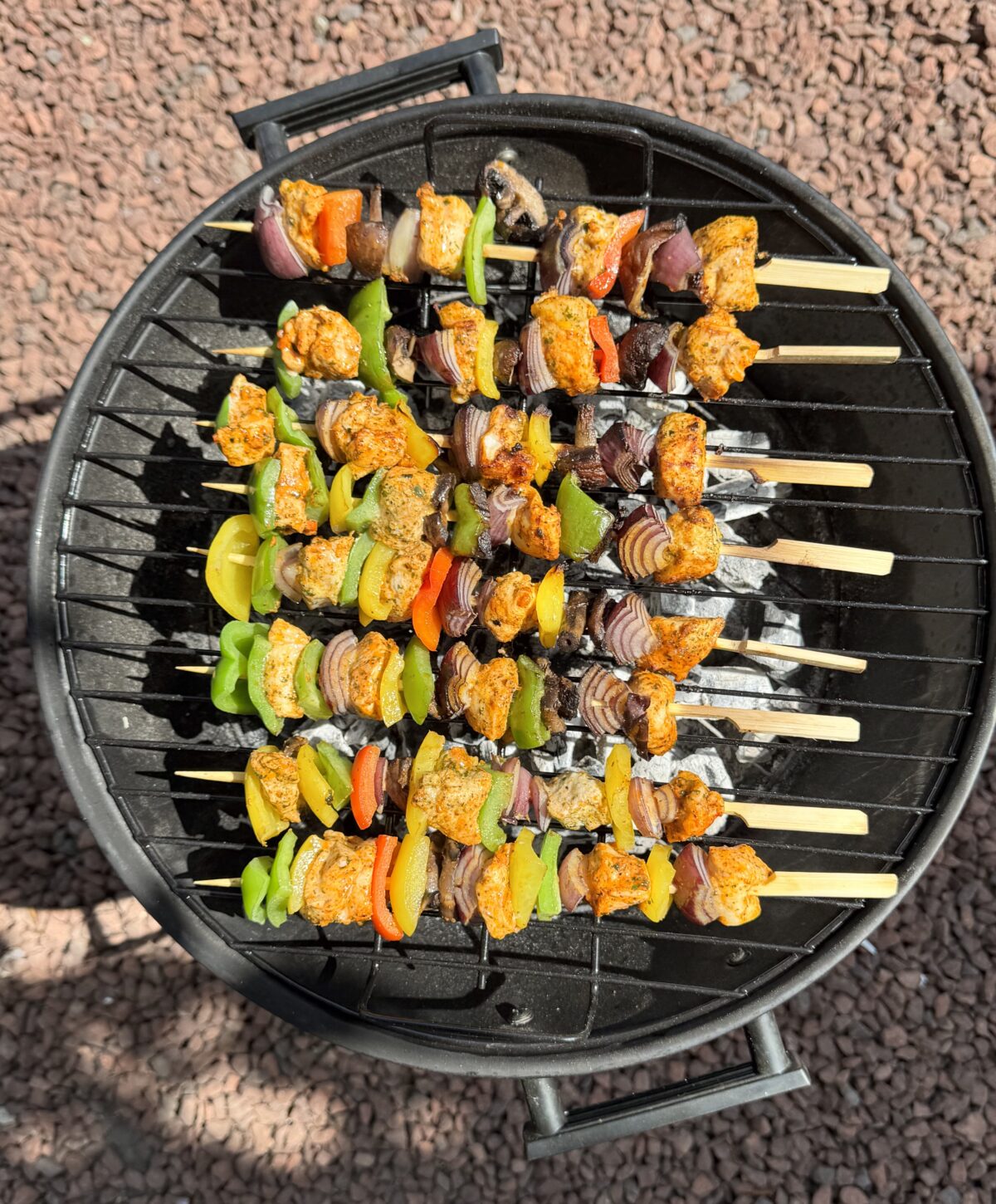 csirkés saslik recept