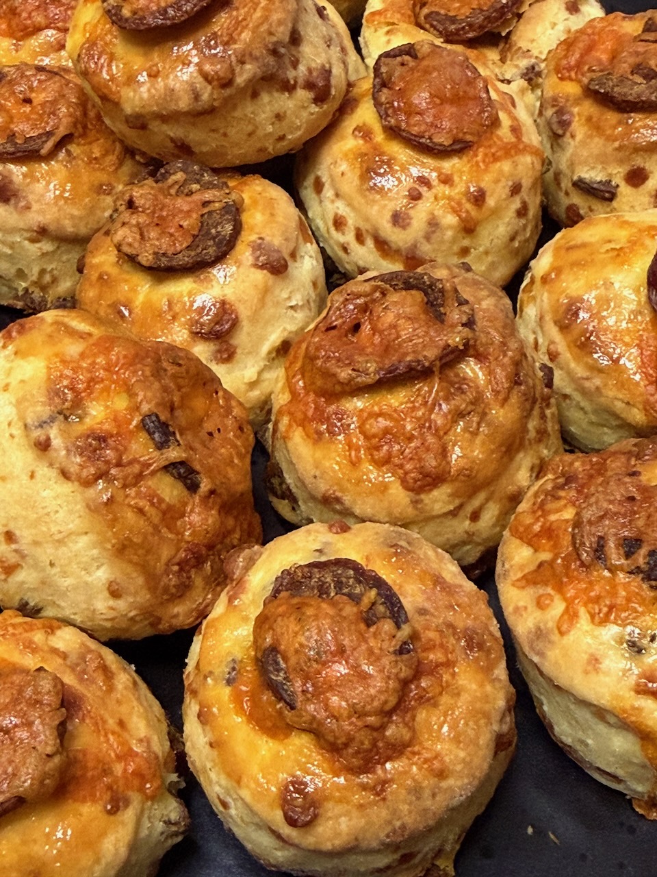 Sausage Cheese Pogácsa