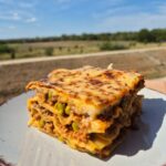Tejszínes-borsós lasagne