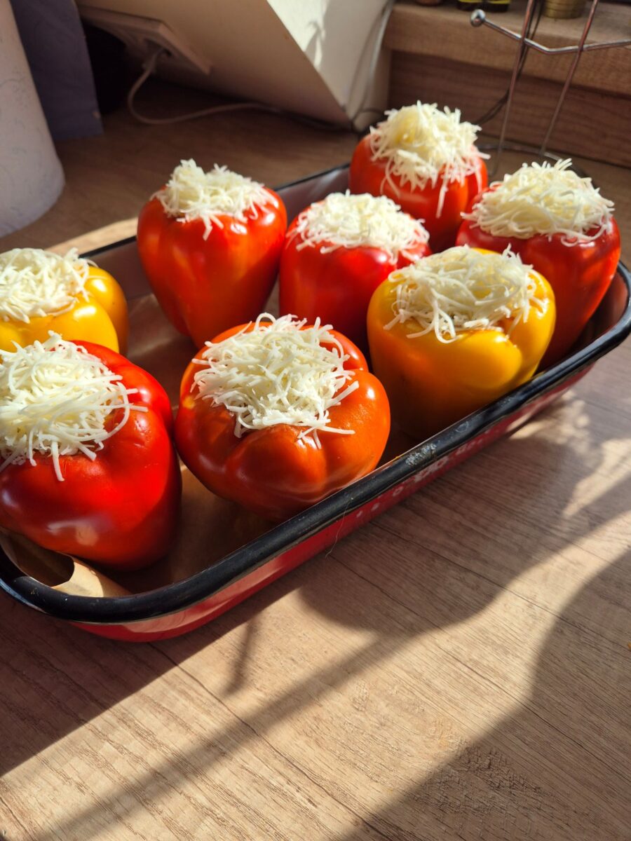 Töltött kaliforniai paprika