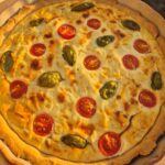 Juhtúrós-póréhagymás pite